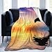 KENDIA Bellissimi Delfini Coperta di Flanella ultramorbida Peluche Leggero Anti-Pilling Accogliente per Divano Letto