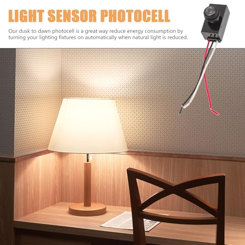 Sensor de luz automático para iluminación interior y exterior Ipetboom con fotocélula 4