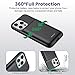 Battery Case for iPhone 14/13/13 Pro (6.1 Inch), [2024 Upgraded] Ultra-Slim 7500mAh Portable Extended Charger Case Cover for iPhone 14, iPhone 13, iPhone 13Pro Charging Case (Black)