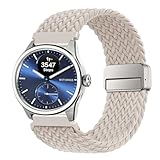 Compatibilité: SUGARJAR bracelet en nylon tissé est compatible avec le bracelet Withing s ScanWatch 2 42mm. La bande de remplacement de 20mm convient également à des modèles tels que l'Withing s ScanWatch Nova et d'autres