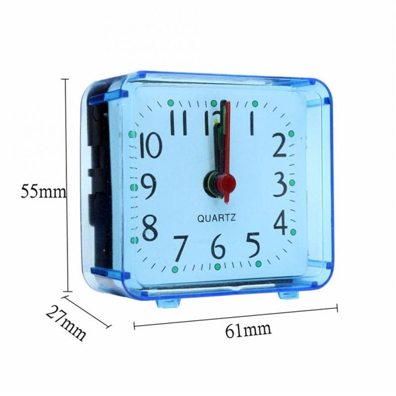 Reloj despertador de cuarzo con dos campanas fuertes que soluciona los despertares difíciles 3