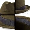 LADYBRO Women Mens Fedora Hats for Winter Retro Gr... #4