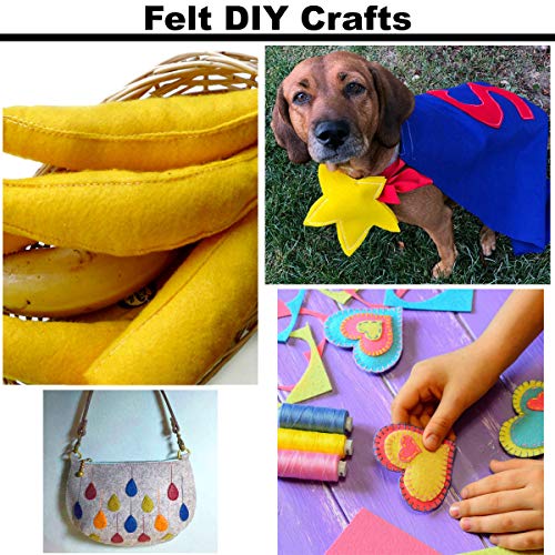 Premium Royal Blue Acrylic Felt Fabric - 72" Wide, 1.6mm Thick, Perfect for DIY Crafts and Sewing Projects by The Yard 8 Premium Royal Blue Acrylic Felt Fabric - 72" Wide, 1.6mm Thick, Perfect for DIY Crafts and Sewing Projects by The Yard - Image 7