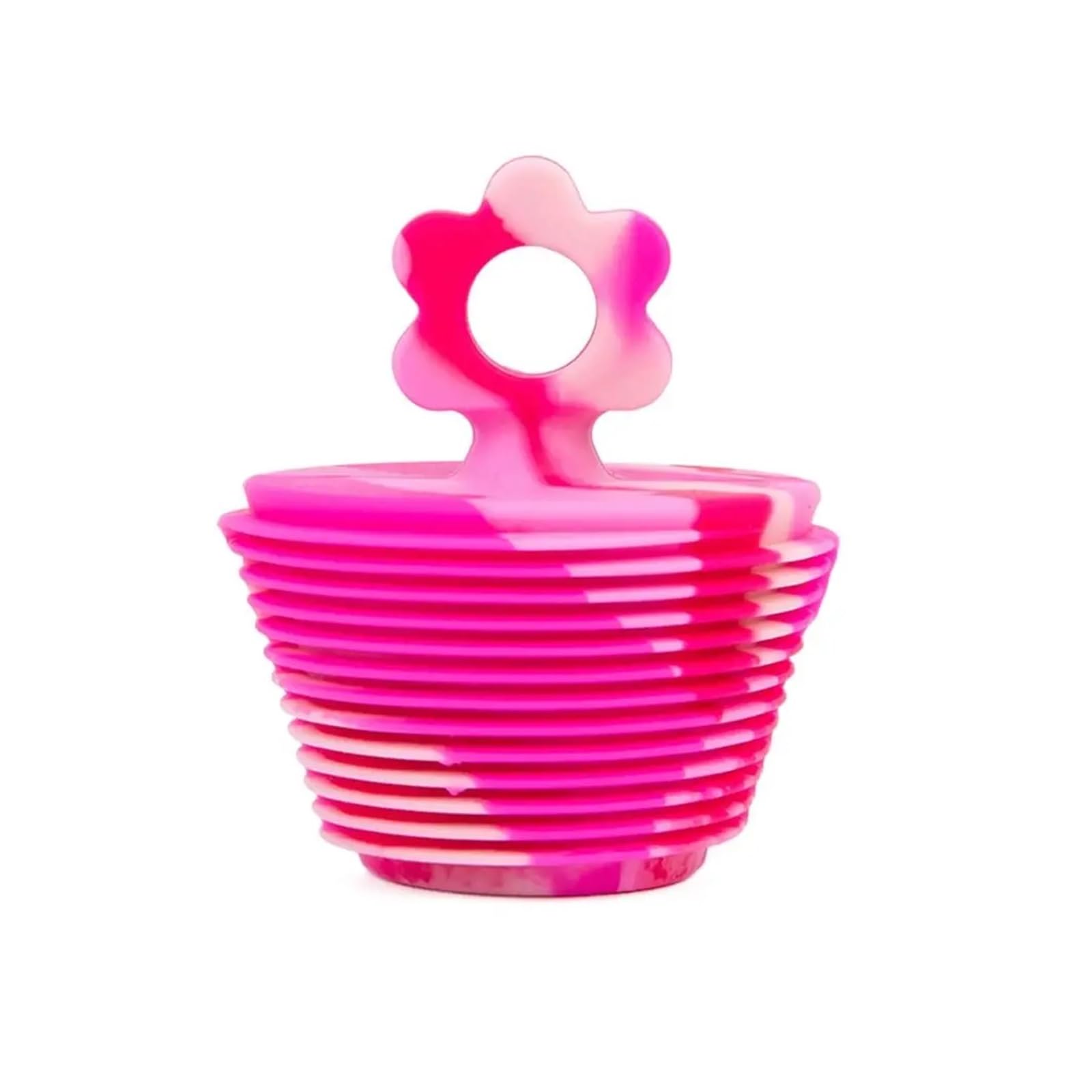 Tapón universal de silicona para ducha, cubierta de drenaje de desbordamiento y tapón para bañeras (rosa camuflaje)