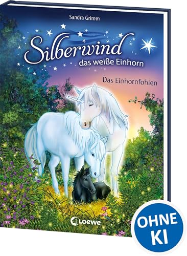 Silberwind, das weiße Einhorn - Das Einhornfohlen 3743200236 Book Cover