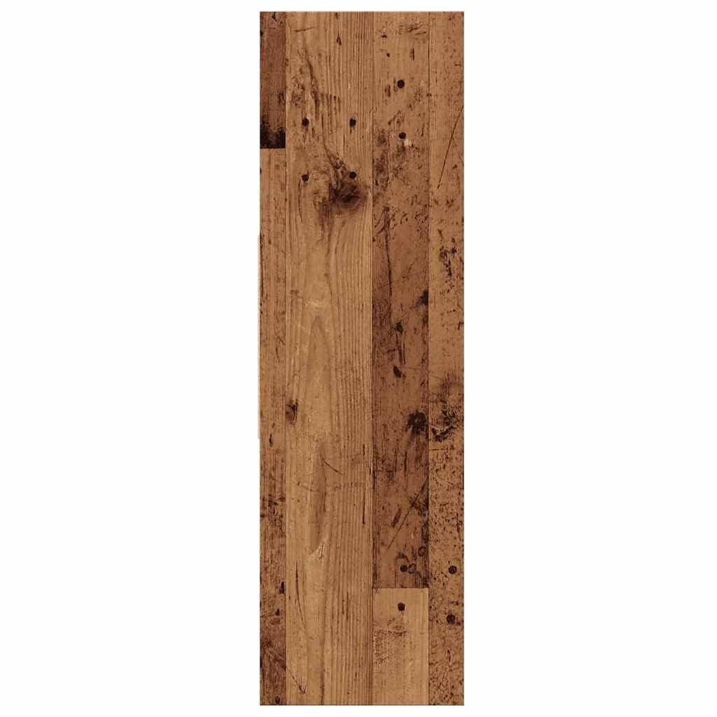 Generisch Bücherregal Altholz-Optik 97,5x29,5x100 cm Holzwerkstoff,Möbel,Regalsysteme,Bücherregale Bücherschränke-855788