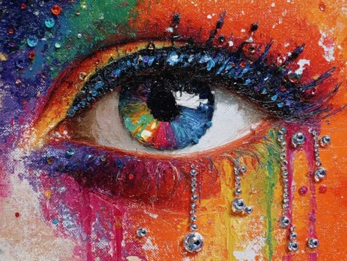 GSҌ DIY ANG̋hGLbgAPaint by NumbersqƑlnhhGڂ̐FCeAyCgoCio[ G|XgXDIY`ACeA Ƃ̕ǂ̑A60x80cm/24x32C`(t[X