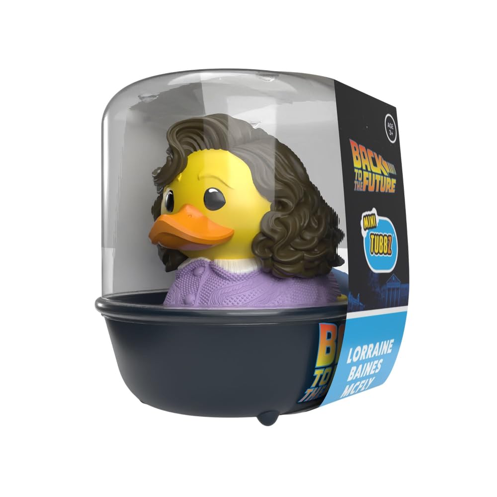 TUBBZ Mini: Back to the Future - Lorraine Baines McFly Cosplaying Rubber Duck Vinyl Figure