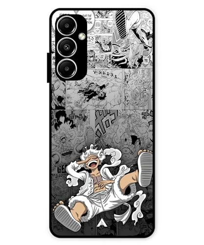 Image of Premium Anime 2 Case for Samsung Galaxy A05s (Glossy Finish) Soft-Touch Metal TPU Back Cover, Shockproof, Designer, Aesthetic Mobile Phone Case