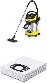 Kärcher 1.348-272.0 Aspirateurs Multifonctions WD 6 P Premium *EU-III + Sachet Filtre ouate WD 4, WD 5, WD 6