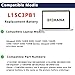 L15C3PB1 Laptop Battery Replacement for Lenovo Ideapad 330S 330S-14IKB 330S-14AST 330S-15ARR 330S-15AST 330S-15IKB GTX1050 Series Notebook 5B10W67358 5B10Q39206 L15L3PB0 L15M3PB0 11.4V 52.5Wh 4645mAh