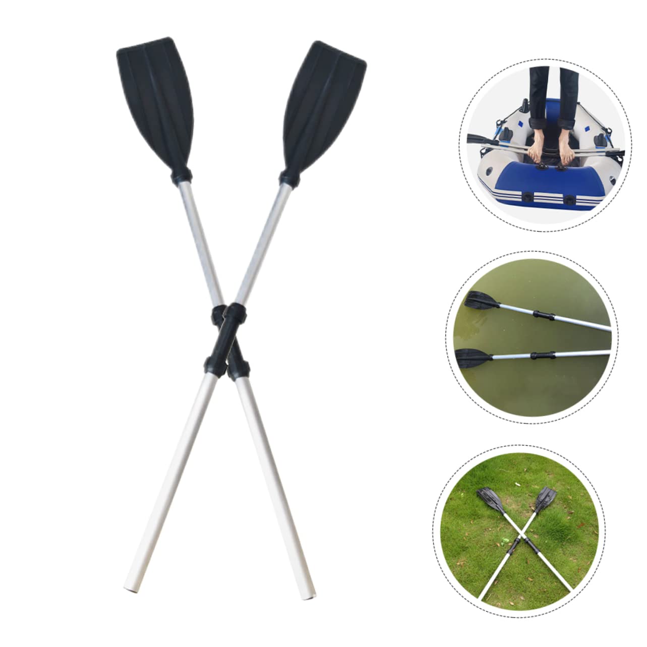 Toyvian Verstärkte Kajakpaddel Professionelle Bootspaddel Für Kajak Zubehör Für Anfänger Und Profis Ergonomisches Design Robust Und Wetterbeständig