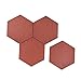 RevTime 20 pcs Hexagon Rubber Pavers 10-1/2