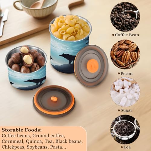 Envase hermético acero inoxidable para café Blueangle miniatura 5