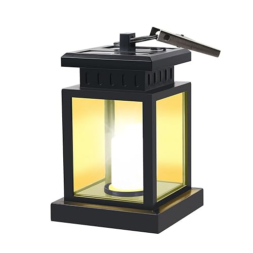 Solar Hanging Lanterns Outdoor Amazon Com