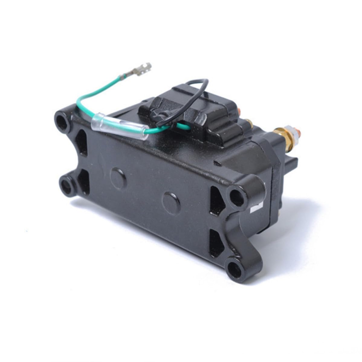 ibasenice Relé Instalación 12v Cabrestante Eléctrico 250a Solenoide para Fácil y Rendimiento Estable para Camiones, Pickups y Vehículos Atv Utv