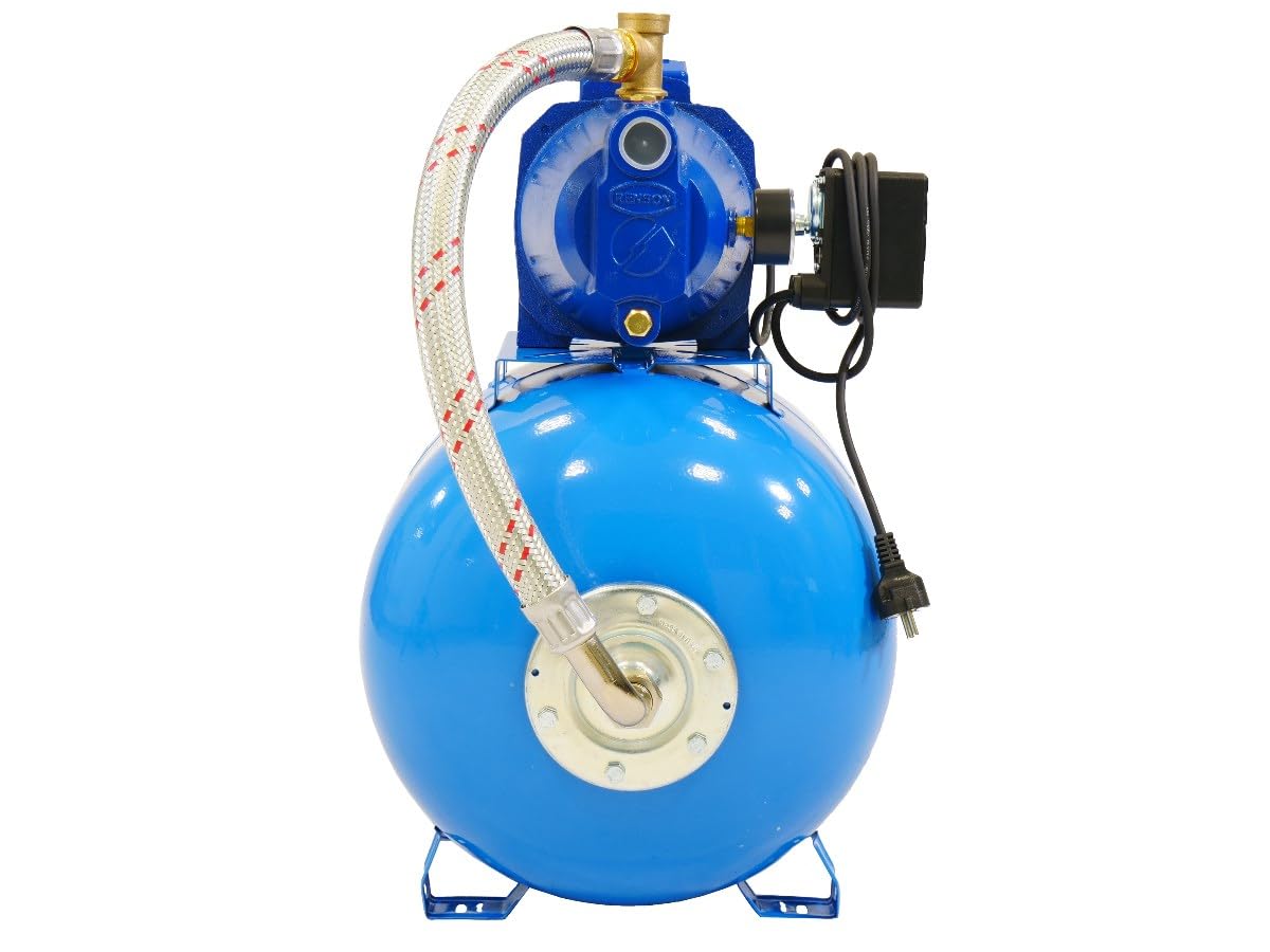 Groupe de surpression 50L, FABRICATION FRANCAISE, 900W, 230V, Débit max 50L/min, Pression max 10 bar, livré avec manomètre et pressostat RENSON
