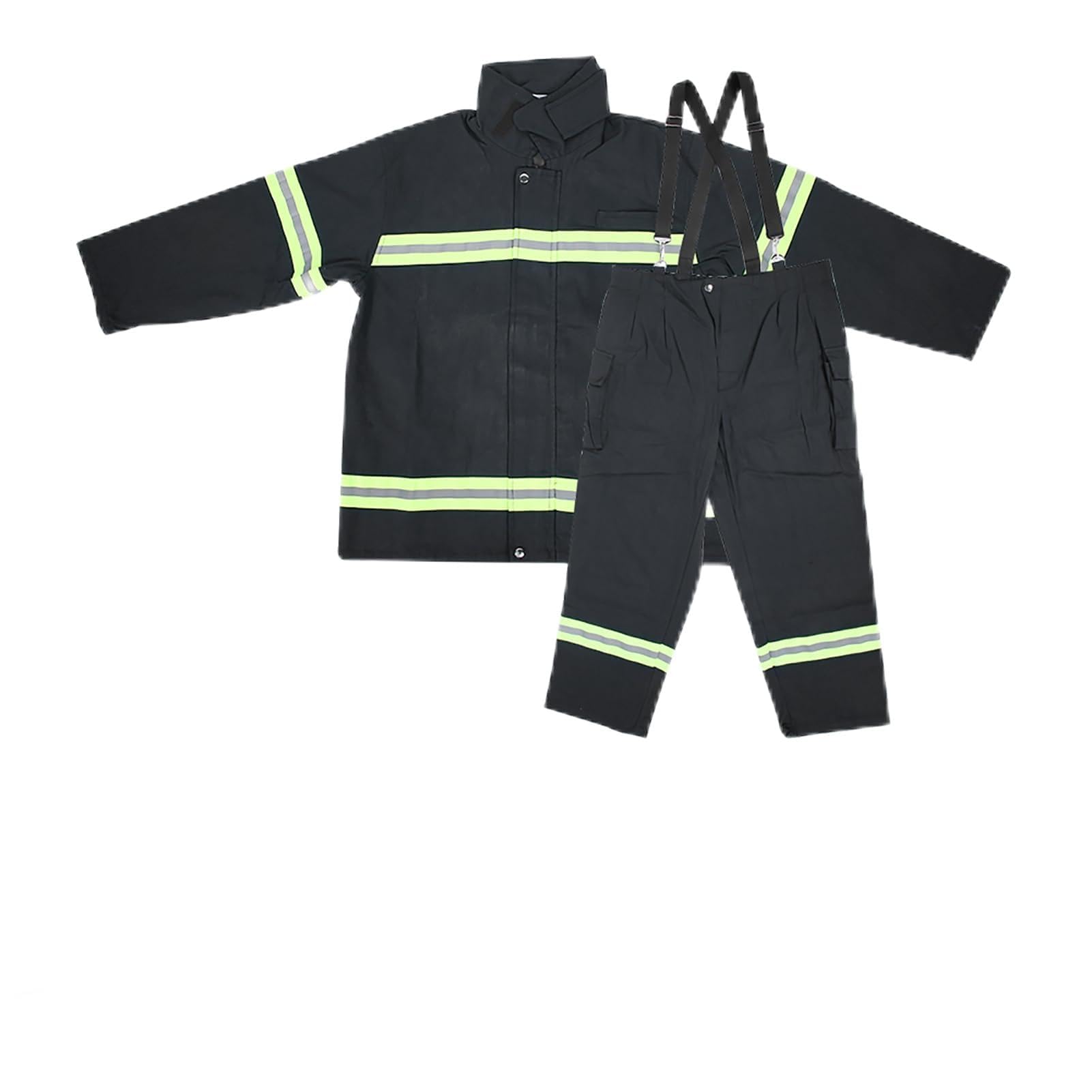 Vêtements Ignifuges, Ignifuges, Résistants à la Chaleur, Manteau et Pantalon de Protection Réfléchissants pour Soudeurs et Pompiers