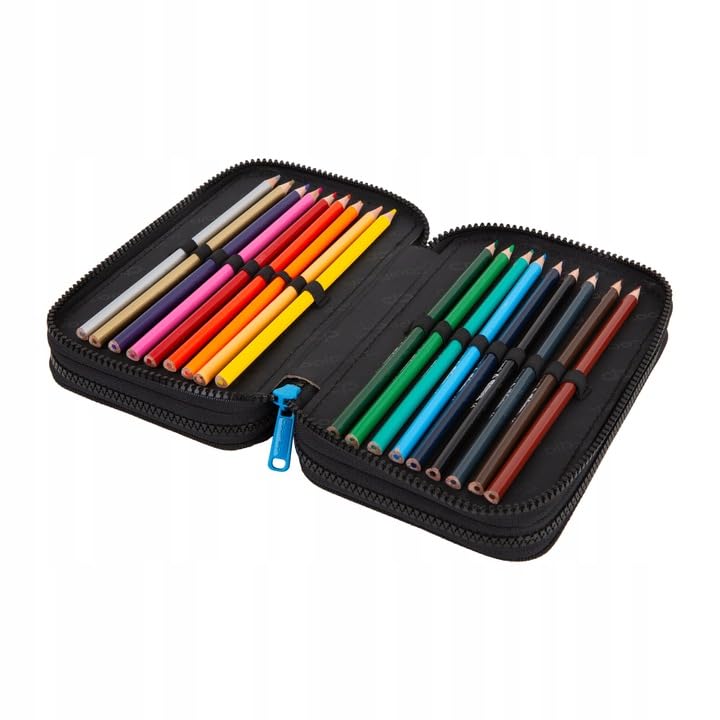 Coolpack Jumper 3 Sunny Day F067663 Pencil Case Multi-Coloured, Pattern 14, 20 x 12.5 x 6 cm, pencil case - Image 3