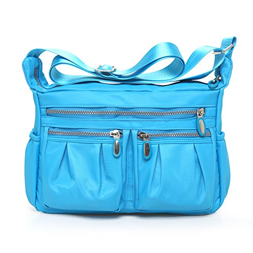 Sac à bandoulière nylon imperméable sac messenger grande capacité femme