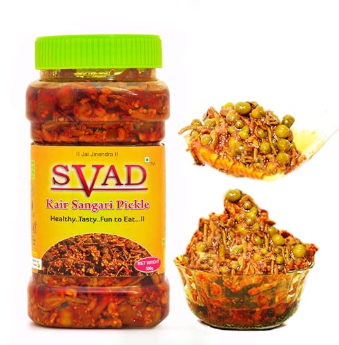 Svad Kair Sangari Ka Achar | Homemade Ker Sangri Pickle | Jar of 500 Gms (B01B7QVN7O) Amazon Price History, Amazon Price Tracker