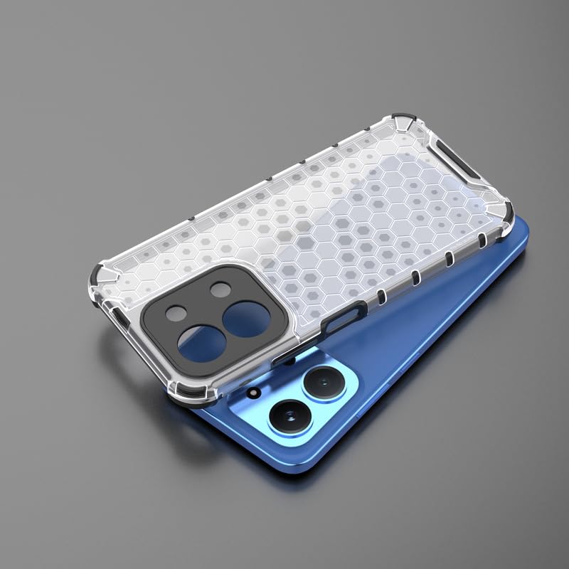 Image of Plastic Bumper Back Case Cover for Mi Redmi 15C 5G (Transparent)