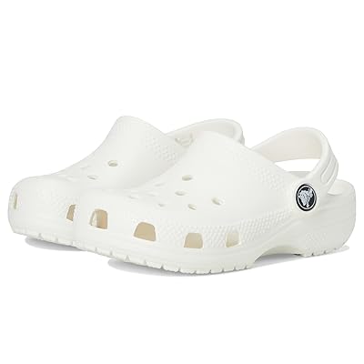 Crocs Kids Classic Clogs (Toddler) Kids Shoes White