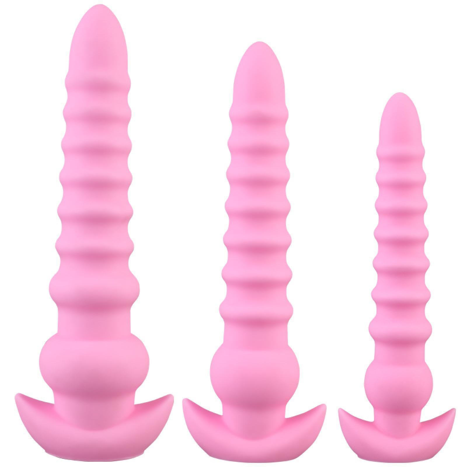 Plug anale Giocattoli sessuali Per Uomini e donne con masturbatori Gel di silice Tappi anali Prodotti per adulti Masturbatore Dildo Macchina del sesso Giocattoli sexy per adulti