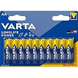 Alcalinas modelo VARTA LONGLIFE POWER AA X16+4 gratuites