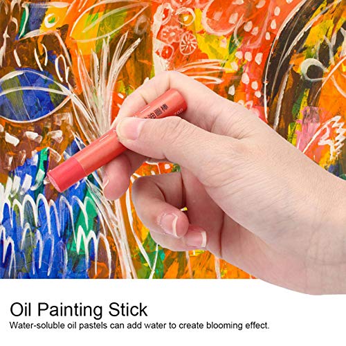 24 + 2 Set di pastelli a olio Set di bastoncini