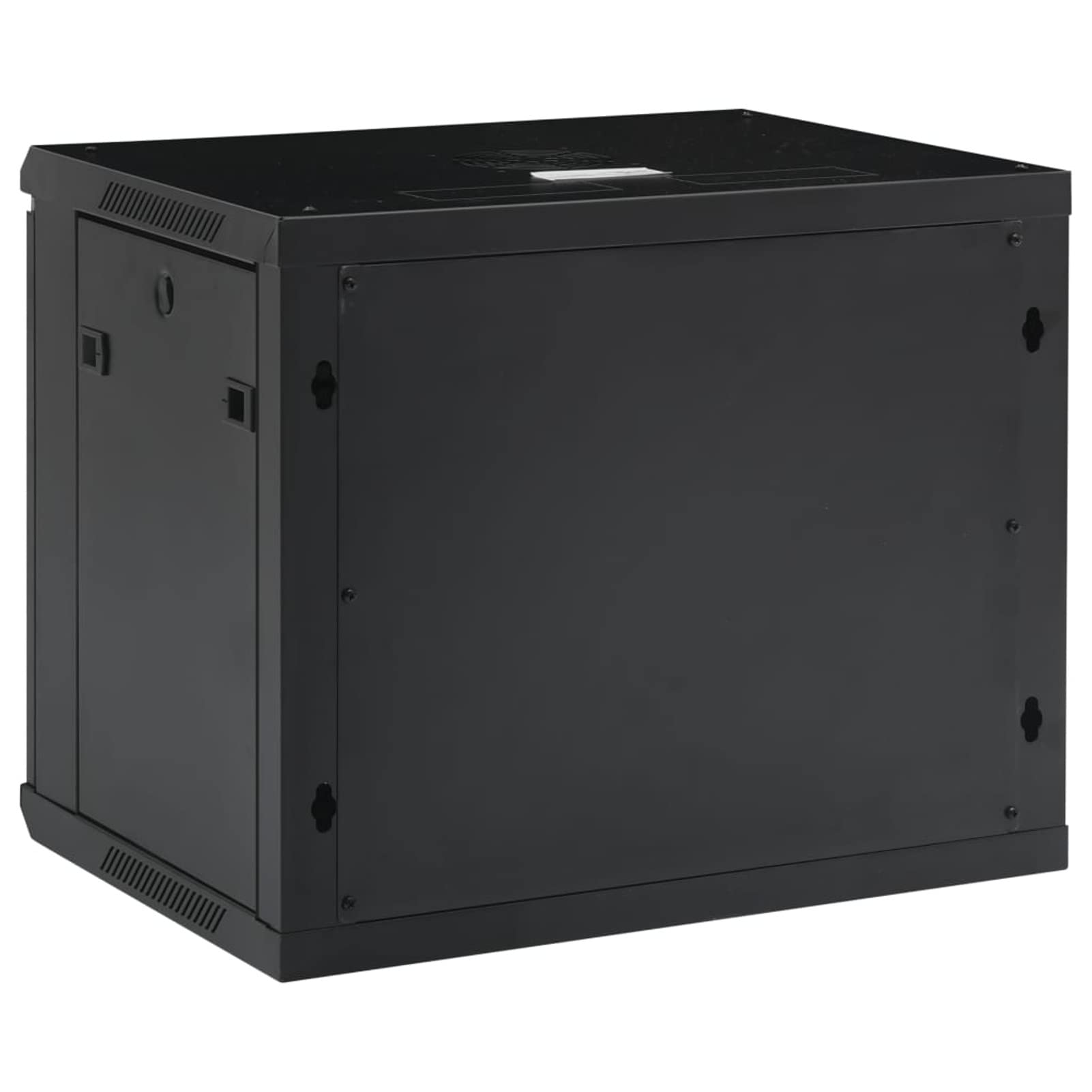 Chusui 9U Netzwerkschrank Wandmontage 19" IP20, Serverschrank, Patchpanel, Router Kasten, Netzwerk Schrank, Datenschrank, Schaltschrank, 600x450x510 mm