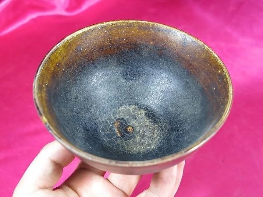 Amazon.co.jp: Bクメール黒釉碗①12世紀カンボジア遺跡発掘品