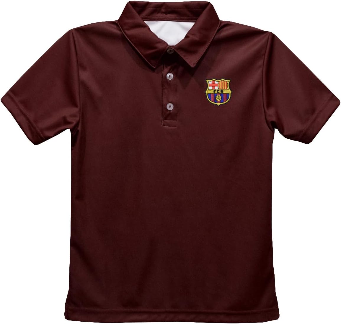 Vive La Fete FC Barcelona Short Sleeve Polo T-Shirt for Boys