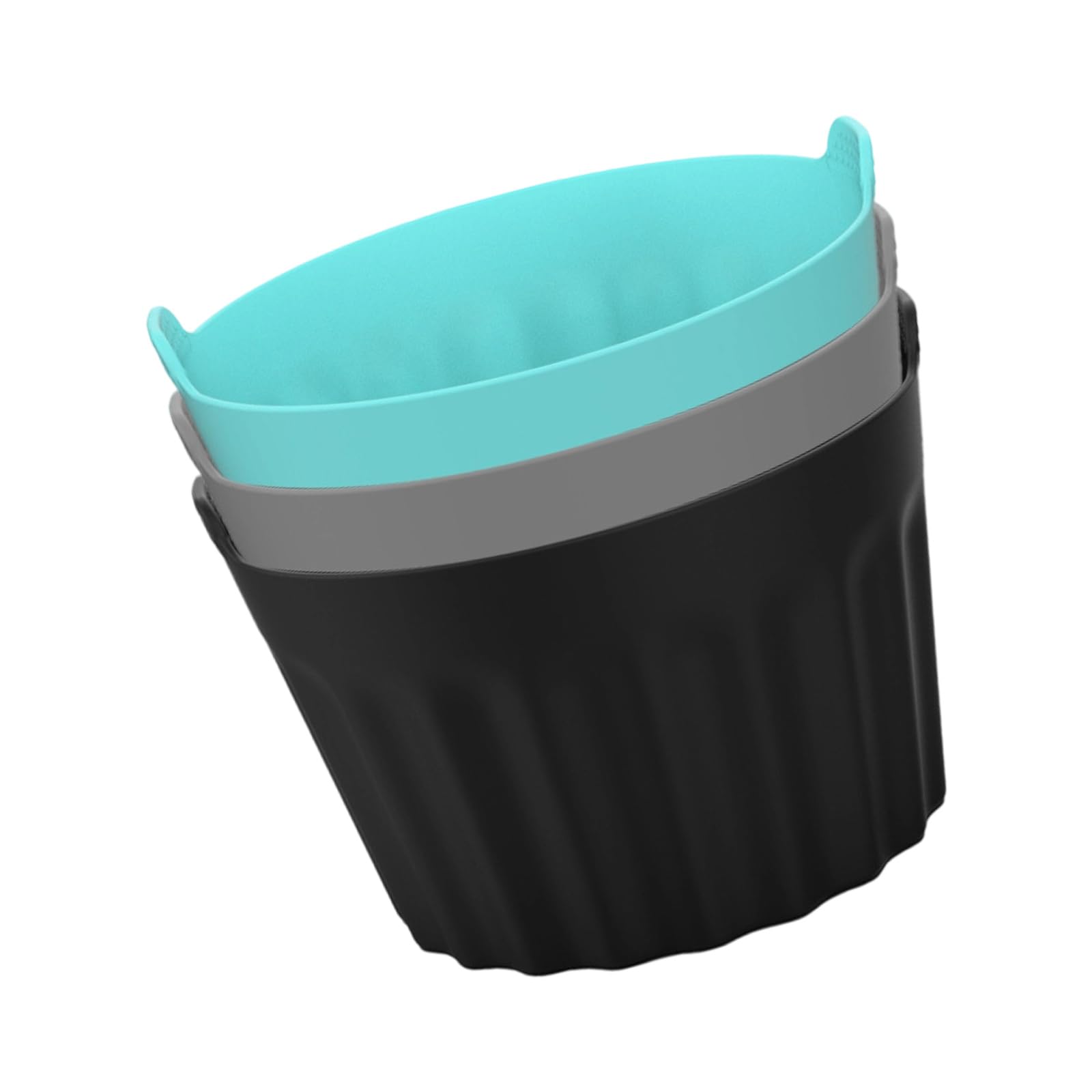 Xinsheinelry 3/6 / 9Pcs Silicone Baking Cups Safe Air Frying Machine Accessories Nonstick Molds Easy Release Air Frying Machine Baking Molds
