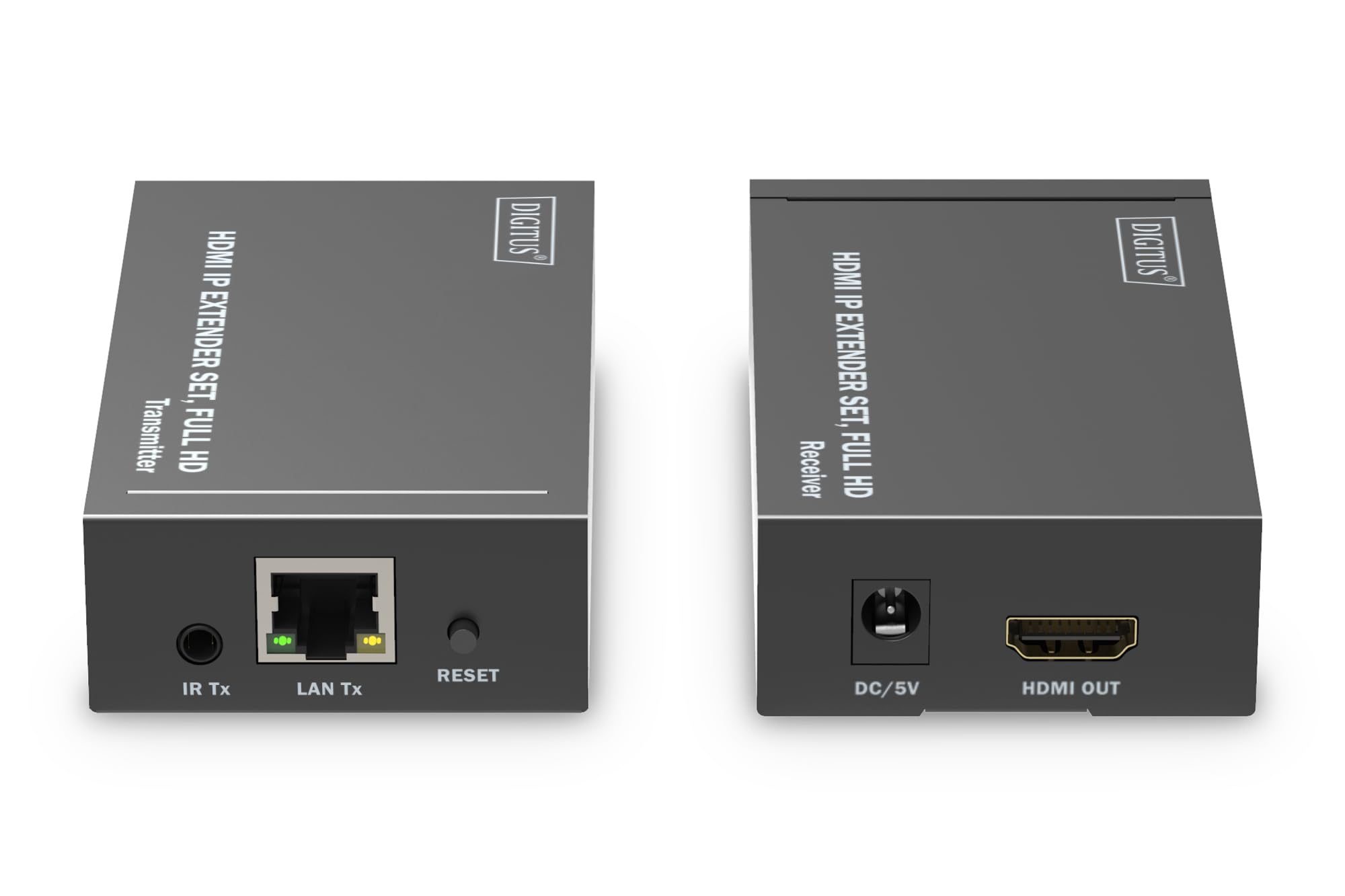 DIGITUS DS-55517 Estensore HDMI Splitter Full HD 1080p 60 Hz 120 m LAN Ethernet