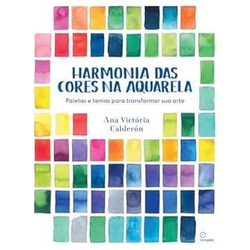Capa do livro Harmonia das cores na aquarela: Paletas e temas para transformar sua arte