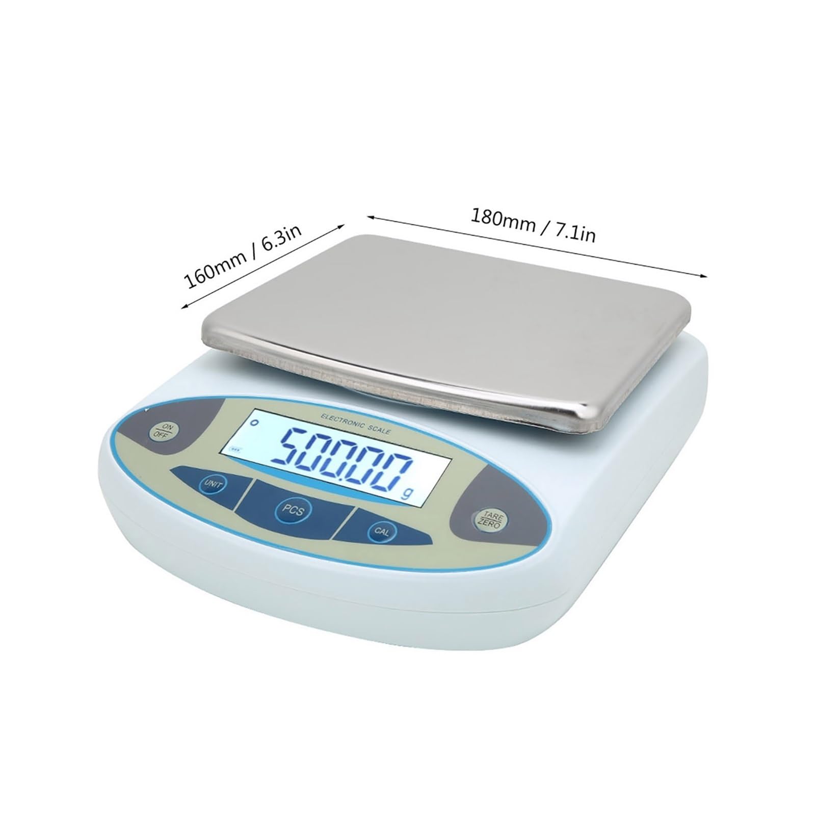 5000g 0,01g Cyfrowa Waga Precyzyjna Laboratoryjna, Waga Elektroniczna, Waga Jubilerska, Waga Laboratoryjna WażEnie Precyzyjne