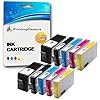 Printing Pleasure 10 Compatibele Inkt Cartridges Vervanging voor 364XL Photosmart 7510 7520 B8550 B8553 C5380 C5383 C6380 C6383 D5460 D5463 D7560 Premium C309a C310a C510a, Hoge Capaciteit