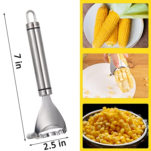 Descascador de milho, descascador de milho para ferramenta de remoção de espiga, aço inoxidável mult