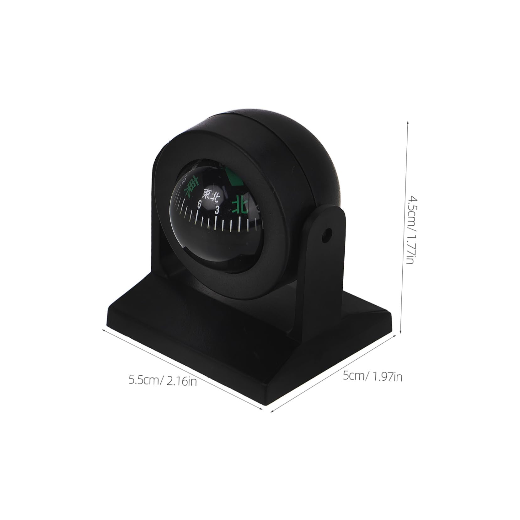 Totority Car Compass for Dashboard Easy to Use Vehicle Navigation Directional Guidance for Cars and Boats Compact and Stylish Dashboard Accessory