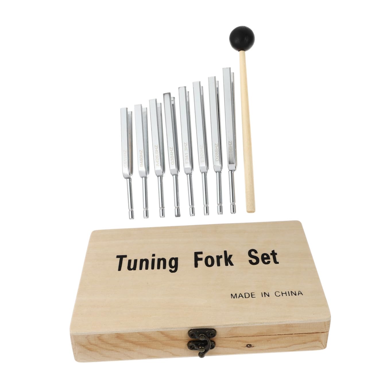 TOYANDONA Stimmgabel Satz aus Aluminium für Gitarre und Violine Tragbares Stimmgerät mit Klarem Ton Langlebiges Musik Instrumentenzubehör Professionelles Tuning Werkzeug