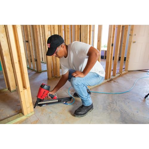 Grip-Rite GRTFC83 30-Degree Short Body Paper Tape Framing Nailer, Accepts 2" to 3-1/4" Clipped and Round Head Paper Tape Framing Nails