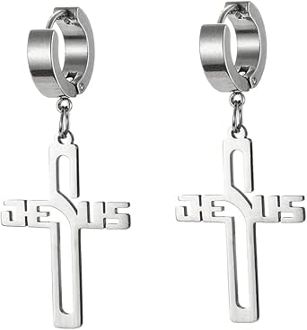 Risultati Per Orecchino Pendente Acciaio Uomo - Foto 8