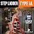 Louisville Ladder 4-Feet Fiberglass Stepladder, 300-Pound Capacity, L-3016-04