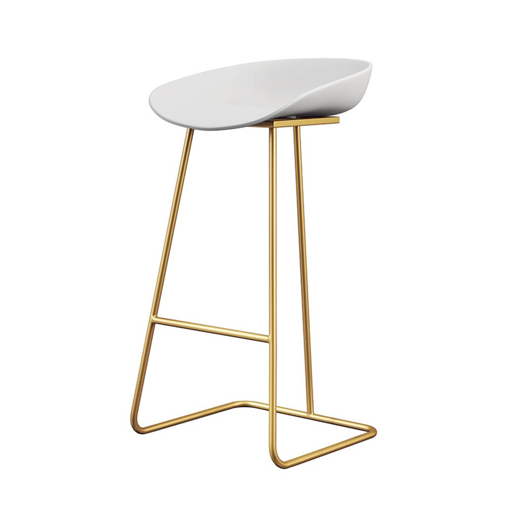 Barstools au style industriel blanc pour comptoir haut de maison