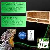 ITA terrarium en bois OSB-3 100x40x40 cm avec ventilation photo 2
