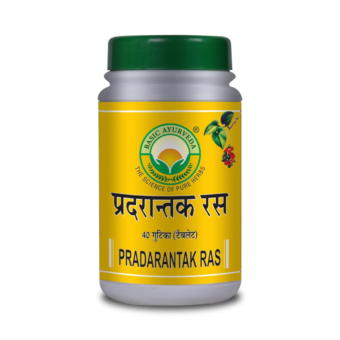 Buy BASIC AYURVEDA Pradarantak Ras 40 Tablets Pack of 3 Online at Low