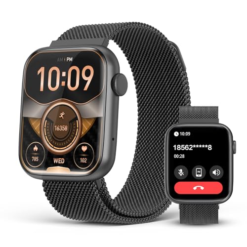 Smartwatch for Men: Blood Pressure AI GPT, 1.9" AMOLED