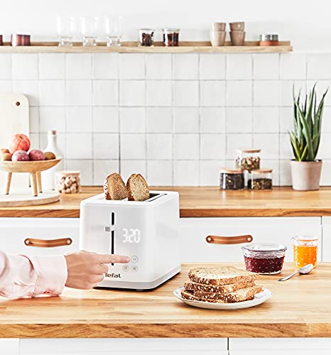 Tefal Sense TT6931 broodrooster met digitaal scherm, 4 speciale functies met aanraaktoetsen: stop/opwarmen/ontdooien/bruiningsgraad, Extra hoge lift, Uitneembare kruimellade, 2 sleuven - Image 8