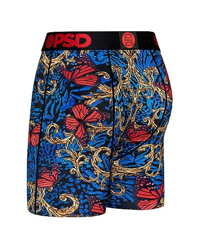 PSD Men's Boxer Briefs - Flying Lux, 7 Inch Inseam, Moisture-Wicking, 4-Way Stretch, Boxer Briefs for Men, 2X-Large2